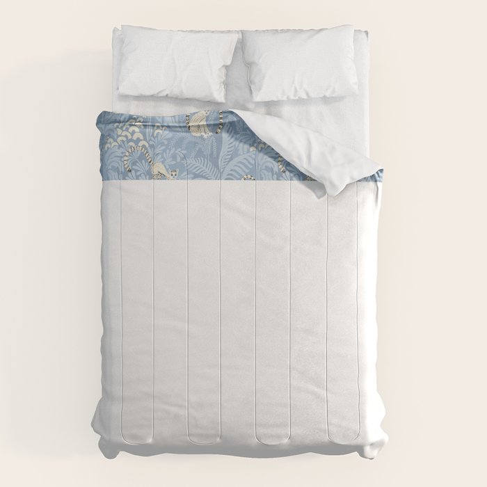 Jungle adventure sky blue Comforter Gallery Image 6
