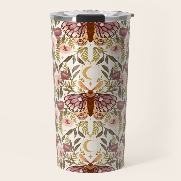 Countryside Garden Moth Travel Mug Gallery Image 1