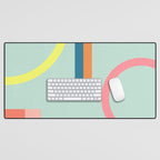 Modern Geometric 71 Desk Mat Gallery Image 1