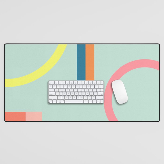 Modern Geometric 71 Desk Mat Gallery Image 1