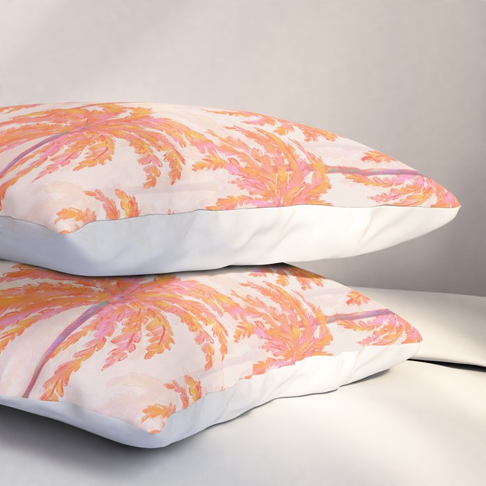 Sunset Palm Pillow Sham Gallery Image 3