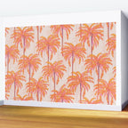Sunset Palm Wall Mural Gallery Image 2