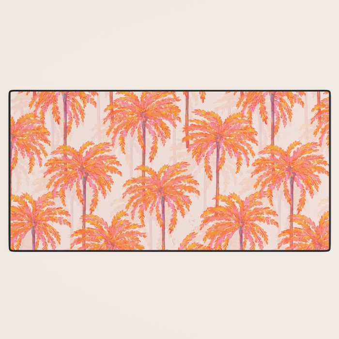 Sunset Palm Desk Mat Gallery Image 3