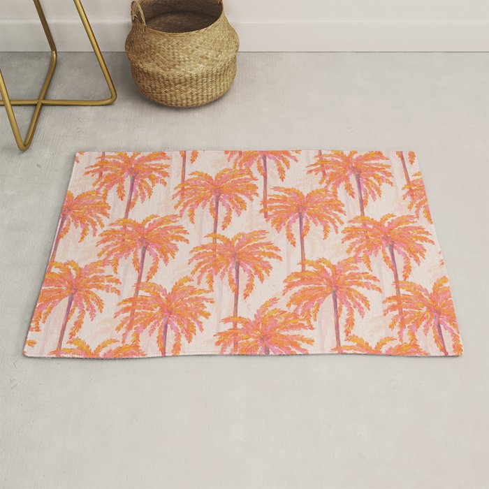 Sunset Palm Rug Gallery Image 1