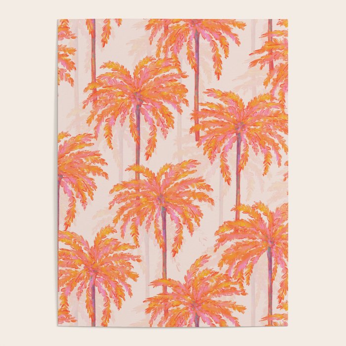 Sunset Palm Poster Gallery Image 4