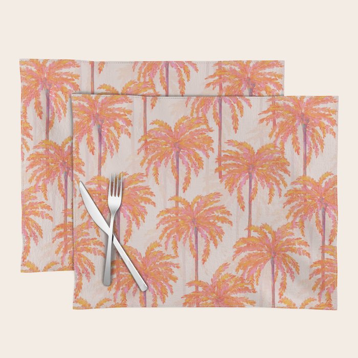 Sunset Palm Placemat Gallery Image 1