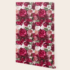 Antique Floral Colorful Pattern Wallpaper Gallery Image 2