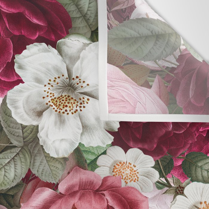 Antique Floral Colorful Pattern Wall Tapestry Gallery Image 3