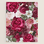 Antique Floral Colorful Pattern Jigsaw Puzzle Gallery Image 1