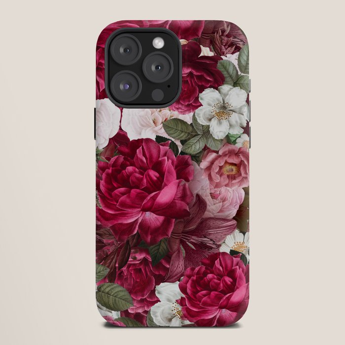 Antique Floral Colorful Pattern iPhone Case Gallery Image 12