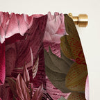 Antique Floral Colorful Pattern Window Curtain Gallery Image 2