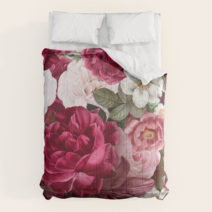 Antique Floral Colorful Pattern Comforter Gallery Image 6