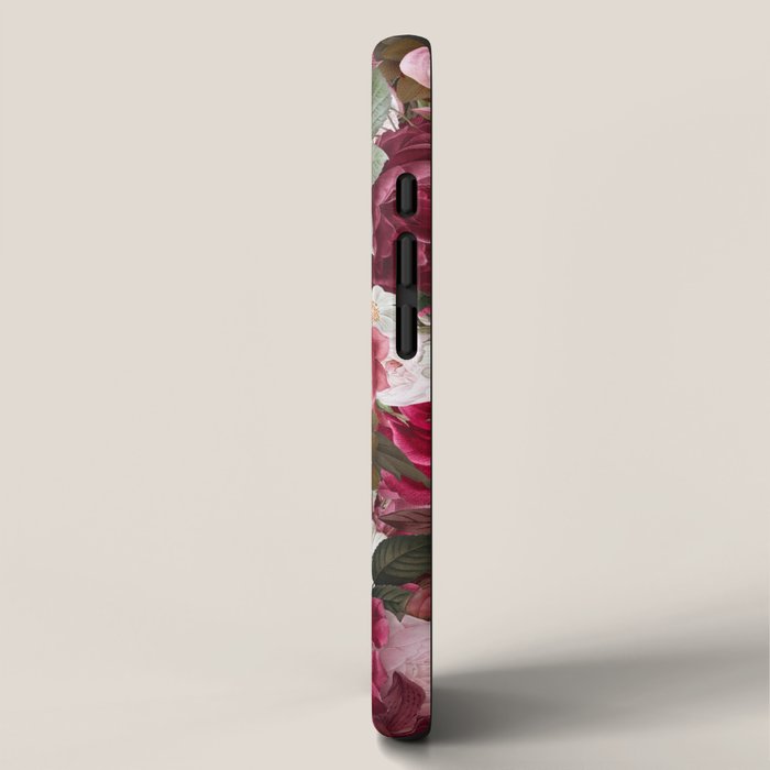 Antique Floral Colorful Pattern iPhone Case Gallery Image 2