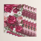 Antique Floral Colorful Pattern Wrapping Paper Gallery Image 3