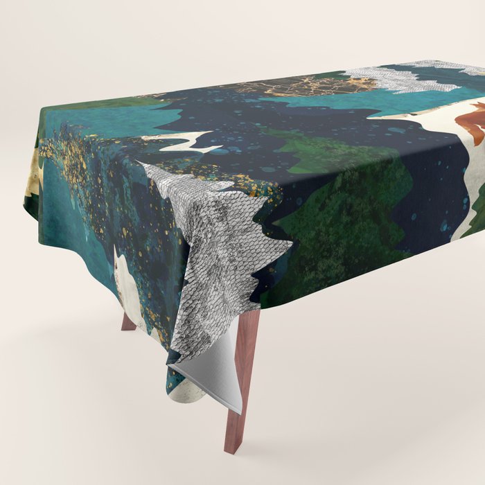 Amber Fox Tablecloth Gallery Image 1