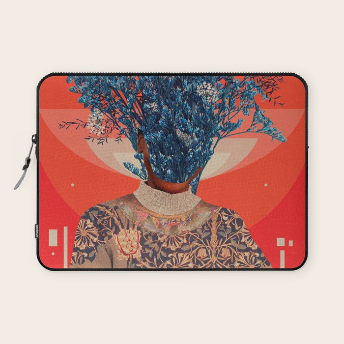 Her Veiled Smiles Laptop Sleeve Gallery Image 1
