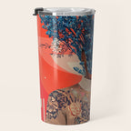 Her Veiled Smiles Travel Mug Gallery Image 3