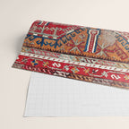 Ladik Central Anatolian Rug Print Wrapping Paper Gallery Image 2