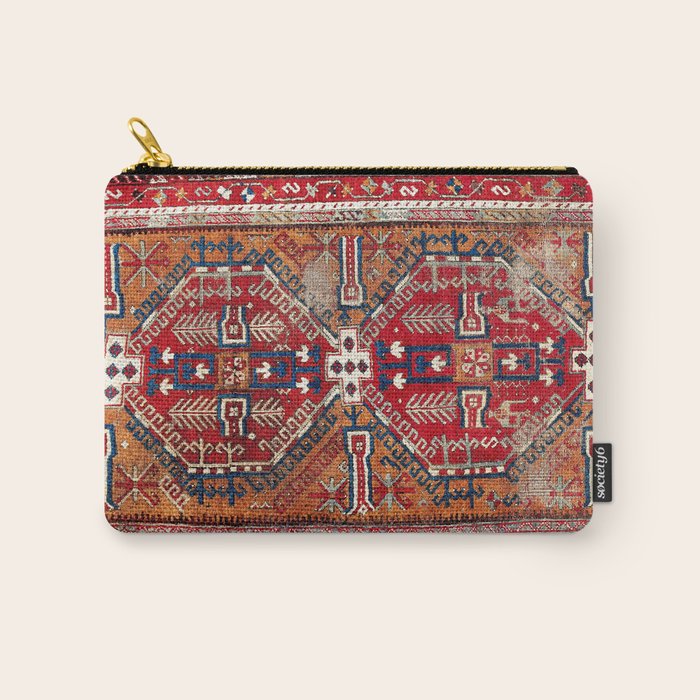 Ladik Central Anatolian Rug Print Carry All Pouch Gallery Image 1
