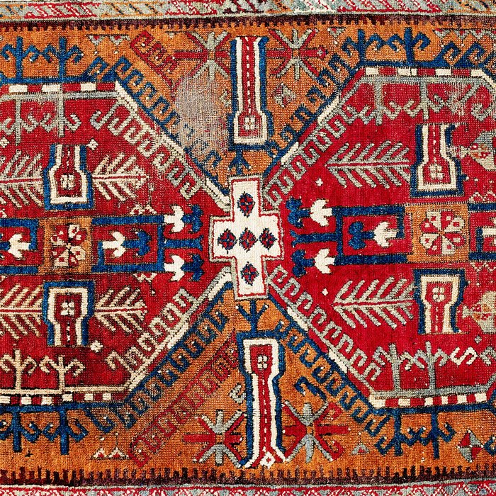 Ladik Central Anatolian Rug Print Coffee Mug Gallery Image 2