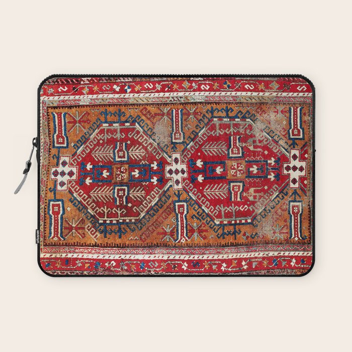 Ladik Central Anatolian Rug Print Laptop Sleeve Gallery Image 1