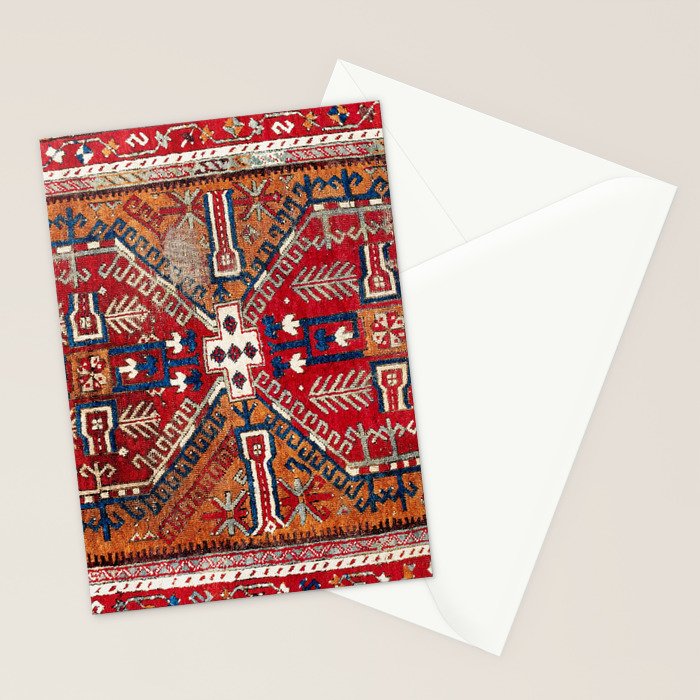 Ladik Central Anatolian Rug Print Stationery Card Gallery Image 2