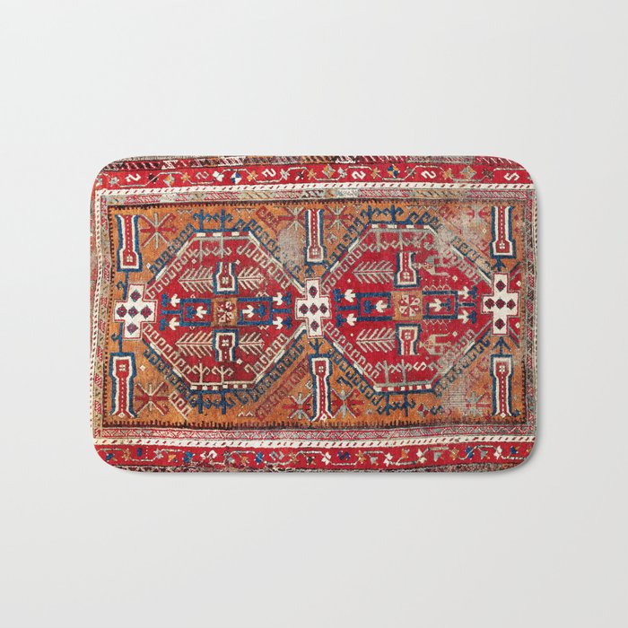 Ladik Central Anatolian Rug Print Bath Mat Gallery Image 1