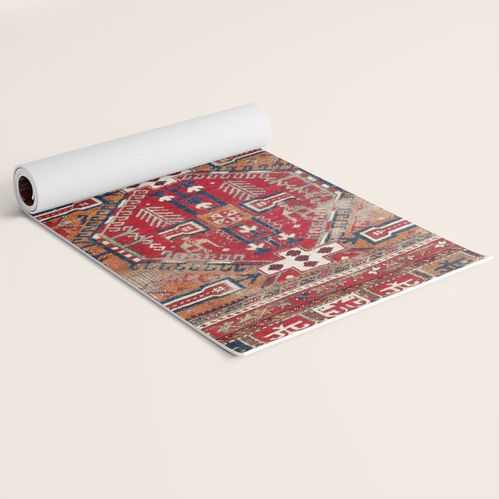 Ladik Central Anatolian Rug Print Yoga Mat Gallery Image 2