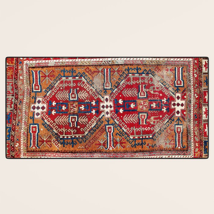 Ladik Central Anatolian Rug Print Desk Mat Gallery Image 3