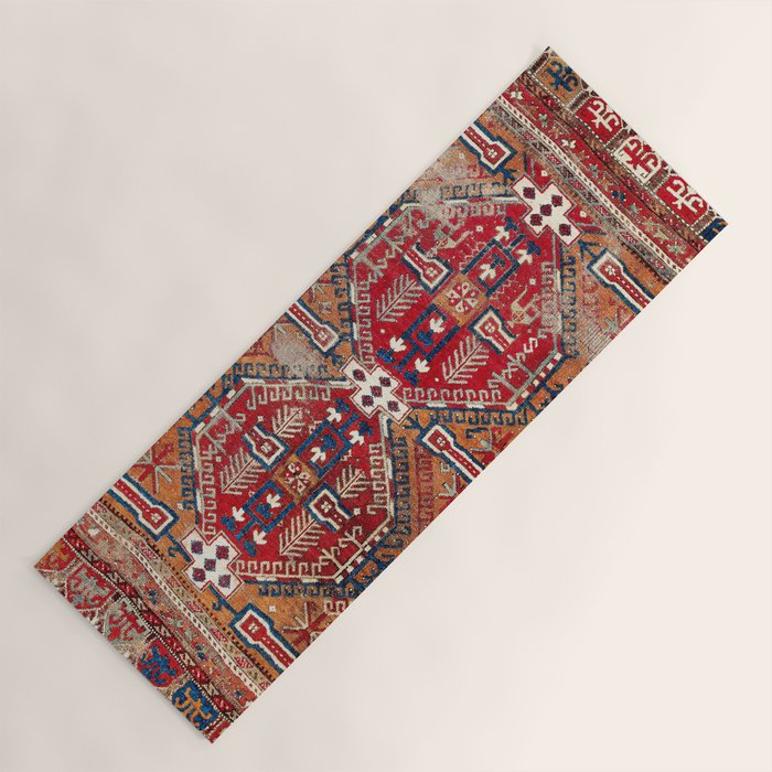 Ladik Central Anatolian Rug Print Yoga Mat Gallery Image 1