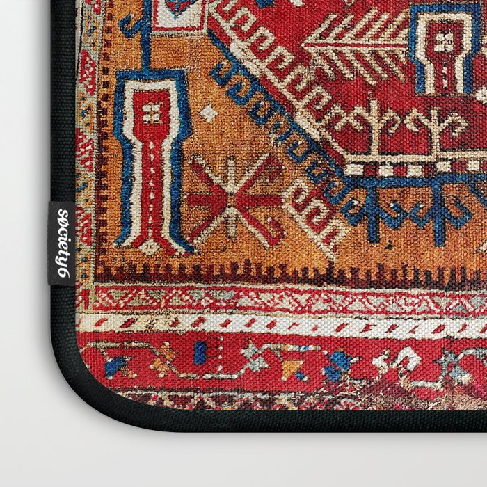Ladik Central Anatolian Rug Print Laptop Sleeve Gallery Image 3