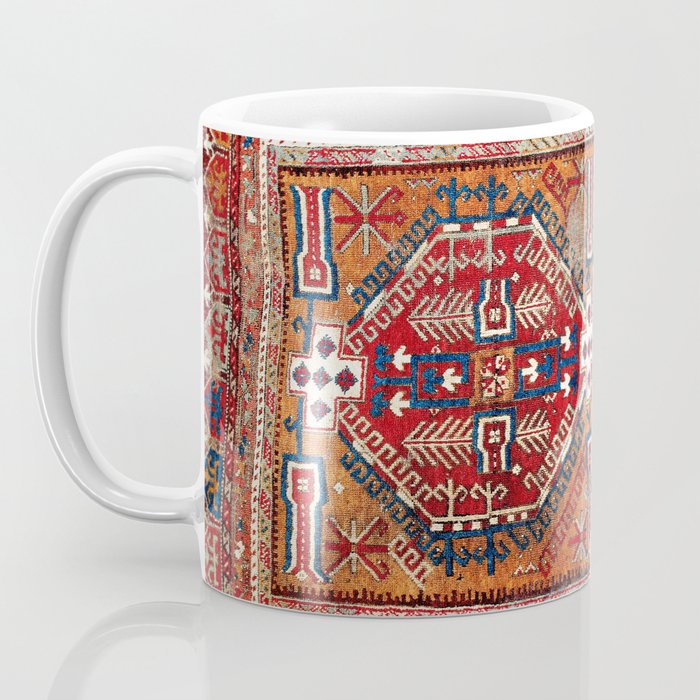 Ladik Central Anatolian Rug Print Coffee Mug Gallery Image 3