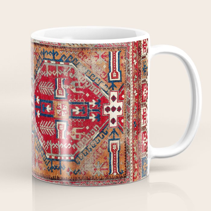 Ladik Central Anatolian Rug Print Coffee Mug Gallery Image 1