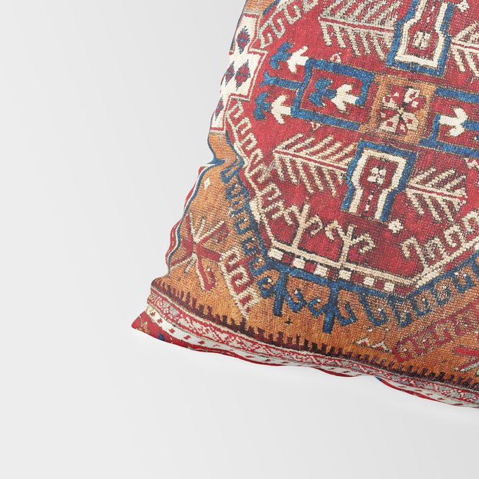 Ladik Central Anatolian Rug Print Pillow Sham Gallery Image 4