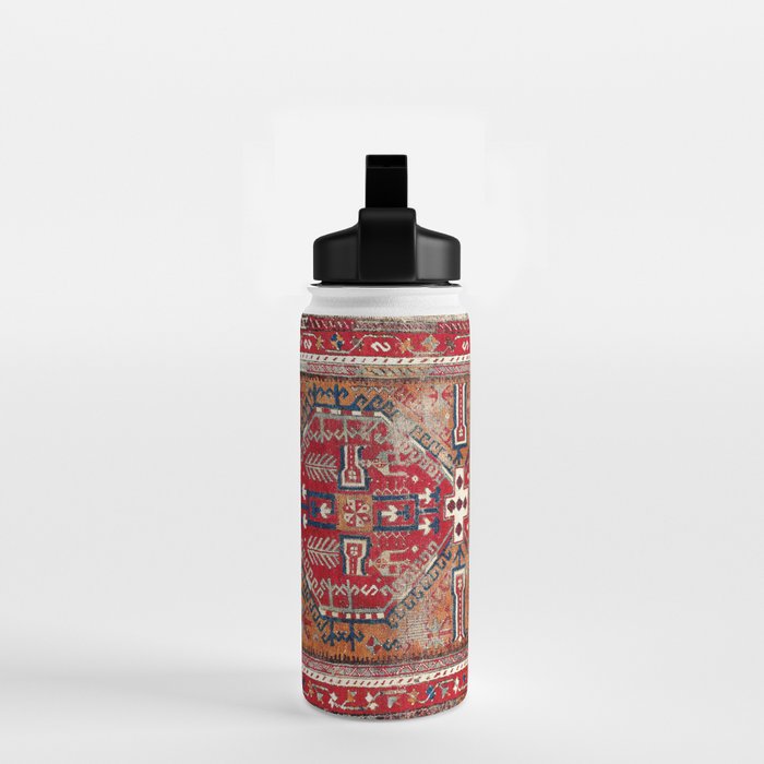 Ladik Central Anatolian Rug Print Water Bottle Gallery Image 2