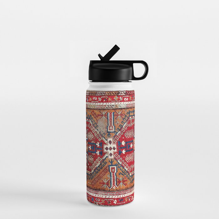 Ladik Central Anatolian Rug Print Water Bottle Gallery Image 1