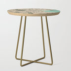 Dublin City Map of Ireland - Vintage Side Table Gallery Image 1