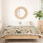 Dublin City Map of Ireland - Vintage Duvet Cover Gallery Image 3