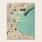 Dublin City Map of Ireland - Vintage Notebook Gallery Image 4