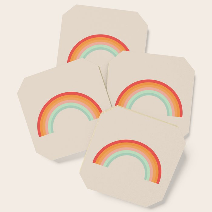 Vintage Rainbow Coaster Gallery Image 1