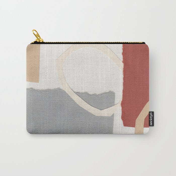 Abstract Harmony #1 Carry All Pouch Gallery Image 1