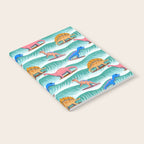 Surfosaurus - sea green  Notebook Gallery Image 2