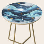 Moonlit Cloud Fantasy A Side Table Gallery Image 2