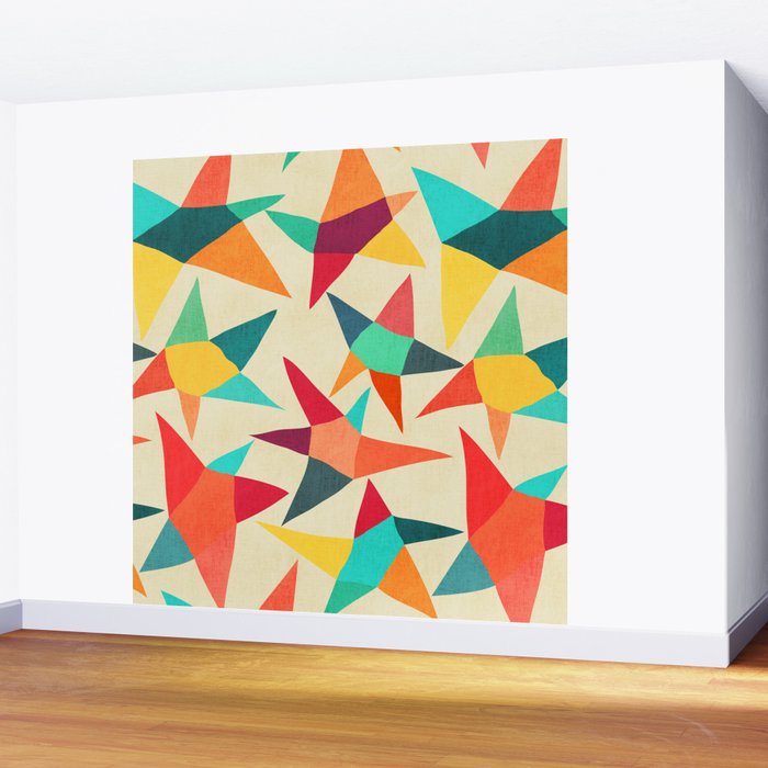 Dancing Stars Wall Mural Gallery Image 2