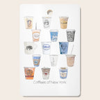 Coffees of New York Cutting Board Gallery Image 1