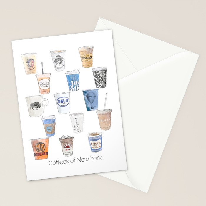 Coffees of New York Stationery Card Gallery Image 2