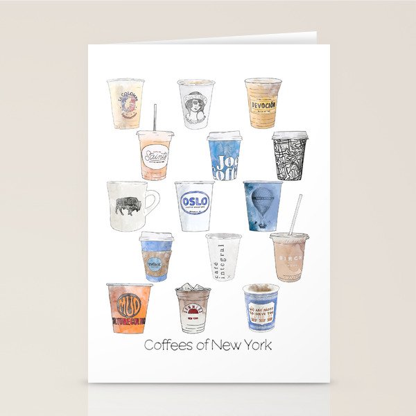 Coffees of New York Stationery Card Gallery Image 1
