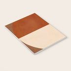 abstract retro shapes earthy 9 Notebook Gallery Image 3