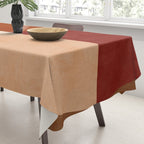 abstract retro shapes earthy 9 Tablecloth Gallery Image 3