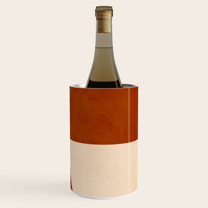 abstract retro shapes earthy 9 Wine Chiller Gallery Image 2